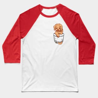 Pocket Labradoodle Puppy Baseball T-Shirt